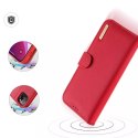 Dux Ducis Hivo Genuine Leather Bookcase type case for iPhone 11 Pro Max red