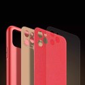 Dux Ducis Yolo elegant case made of soft TPU and PU leather for iPhone 11 Pro red