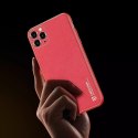 Dux Ducis Yolo elegant case made of soft TPU and PU leather for iPhone 11 Pro red