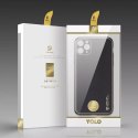 Dux Ducis Yolo elegant case made of soft TPU and PU leather for iPhone 12 Pro black