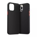 Étui de protection Joyroom Color Series pour iPhone 12 Pro / iPhone 12 Noir (JR-BP799)