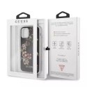 Guess GUHCN65IMLFL04 iPhone 11 Pro Max czarny/black N°4 Flower Collection