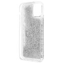 Guess GUHCP12MLG4GSI iPhone 12/12 Pro 6,1" srebrny/silver hardcase 4G Big Liquid Glitter