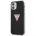 Guess GUHCP12SPCUCTLBK iPhone 12 mini 5,4" czarny/black hardcase Triangle Collection