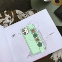 Kingxbar Sweet Series case decorated with original Swarovski crystals iPhone 12 Pro Max green