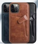 Nillkin Aoge Leather Case genuine leather protective wallet cover iPhone 12 mini black