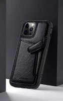 Nillkin Aoge Leather Case genuine leather protective wallet cover iPhone 12 mini black