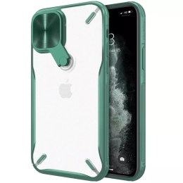 Nillkin Cyclops Case durable phone case with a camera cover and foldable kickstand iPhone 12 Pro / iPhone 12 green