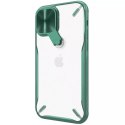 Nillkin Cyclops Case durable phone case with a camera cover and foldable kickstand iPhone 12 Pro / iPhone 12 green