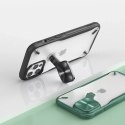 Nillkin Cyclops Case durable phone case with a camera cover and foldable kickstand iPhone 12 Pro / iPhone 12 green