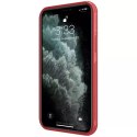 Nillkin Cyclops Case durable phone case with a camera cover and foldable kickstand iPhone 12 Pro / iPhone 12 red