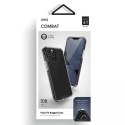Uniq Combat iPhone 12/12 Pro 6.1" noir/noir carbone
