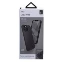 Uniq Lino Hue iPhone 12 Pro Max 6,7" noir / noir d&#39;encre Antimicrobien