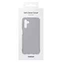 Coque durable Samsung Soft Clear Cover avec cadre en gel et dos renforcé Samsung Galaxy A04s noir (EF-QA047TBEGWW)