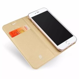 DUX DUCIS Skin Pro Bookcase type case for iPhone SE 2022 / SE 2020 / iPhone 8 / iPhone 7 golden