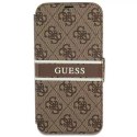 Guess GUBKP13M4GDBR iPhone 13 6.1 "marron/livre marron 4G Stripe