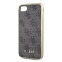 Guess GUHCI8G4GG iPhone 7/8/SE 2022 / SE 2020 szary/grey hard case 4G Collection