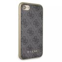 Guess GUHCI8G4GG iPhone 7/8/SE 2022 / SE 2020 szary/grey hard case 4G Collection