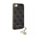 Guess GUHCI8GF4GGR iPhone 7/8/SE 2022 / SE 2020 grey/szary hard case 4G Charms Collection