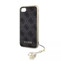 Guess GUHCI8GF4GGR iPhone 7/8/SE 2022 / SE 2020 grey/szary hard case 4G Charms Collection