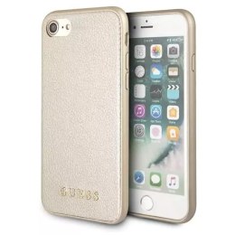 Guess GUHCI8IGLGO iPhone 7/8/SE 2022 / SE 2020 gold/złoty hard case Iridescent