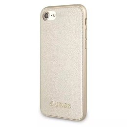 Guess GUHCI8IGLGO iPhone 7/8/SE 2022 / SE 2020 gold/złoty hard case Iridescent