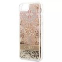 Guess GUHCI8LFLSD iPhone SE 2022 / SE 2020/7/8 or / or étui rigide Paisley Liquid Glitter