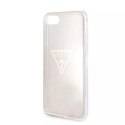 Guess GUHCI8SGTLGO iPhone 7/8/SE 2022 / SE 2020 złoty/gold hard case Glitter Triangle