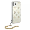 Guess GUHCN58KSPEGO iPhone 11 Pro 5,8" złoty/gold hardcase Peony Chain Collection