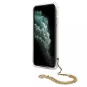 Guess GUHCN58KSPEGO iPhone 11 Pro 5,8" złoty/gold hardcase Peony Chain Collection