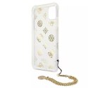 Guess GUHCN58KSPEGO iPhone 11 Pro 5,8" złoty/gold hardcase Peony Chain Collection