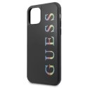 Guess GUHCN58LGMLBK iPhone 11 Pro czarny/black hard case Glitter Logo