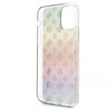 Guess GUHCN58PEOML iPhone 11 Pro multicolor hard case Iridescent 4G Peony