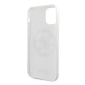 Guess GUHCN58TPUWHGLG iPhone 11 Pro biały/white hard case Glitter 4G Circle Logo