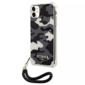 Guess GUHCN61KSARBK iPhone 11 6,1" czarny/black hardcase Camo Collection