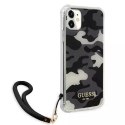 Guess GUHCN61KSARBK iPhone 11 6,1" czarny/black hardcase Camo Collection