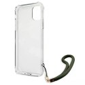 Guess GUHCN61KSARKA iPhone 11 6,1" zielony/khaki hardcase Camo Collection