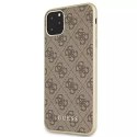 Guess GUHCN65G4GB iPhone 11 Pro Max brązowy/brown hard case 4G Collection