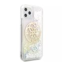 Guess GUHCN65LGIRGP iPhone 11 Pro Max hard case Gradient Liquid Glitter Circle Logo