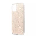 Guess GUHCN65PCU4GLGO iPhone 11 Pro Max złoty/gold hard case 4G Glitter