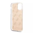 Guess GUHCN65PCU4GLGO iPhone 11 Pro Max złoty/gold hard case 4G Glitter