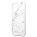 Guess GUHCN65PCUMAWH iPhone 11 Pro Max biały/white Marble