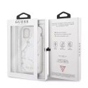 Guess GUHCN65PCUMAWH iPhone 11 Pro Max biały/white Marble