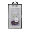 Guess GUHCP7GLUQPU iPhone 6/7/8 /SE 2020 fioletowy/purple hard case Liquid Glitter Party