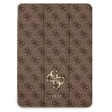 Guess GUIC11G4GFBR iPad 11" 2021 Book Cover brąz/brown 4G Collection