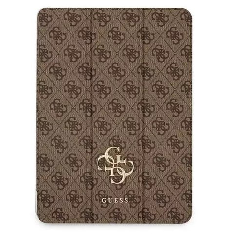 Guess GUIC12G4GFBR iPad 12,9" 2021 Book Cover brąz/brown 4G Collection