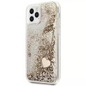 Guess GUOHCN58GLHFLGO iPhone 11 Pro or / or étui rigide Glitter Charms