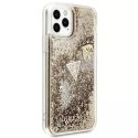 Guess GUOHCN58GLHFLGO iPhone 11 Pro or / or étui rigide Glitter Charms