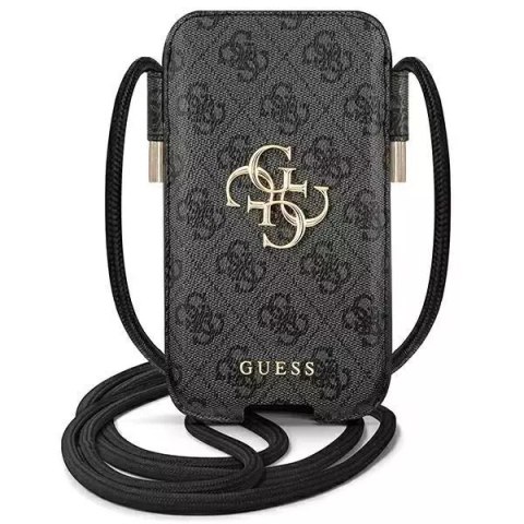 Guess Sac à main GUPHL4GMGGR 6.7 "gris / étui rigide gris 4G Big Metal Logo