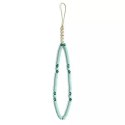 Guess pendentif GUSTPEARP Phone Strap bleu Perles Heishi